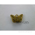 Gold Color Plated Cute Butterfly Charm Zinc Alloy Jewelry Pendant